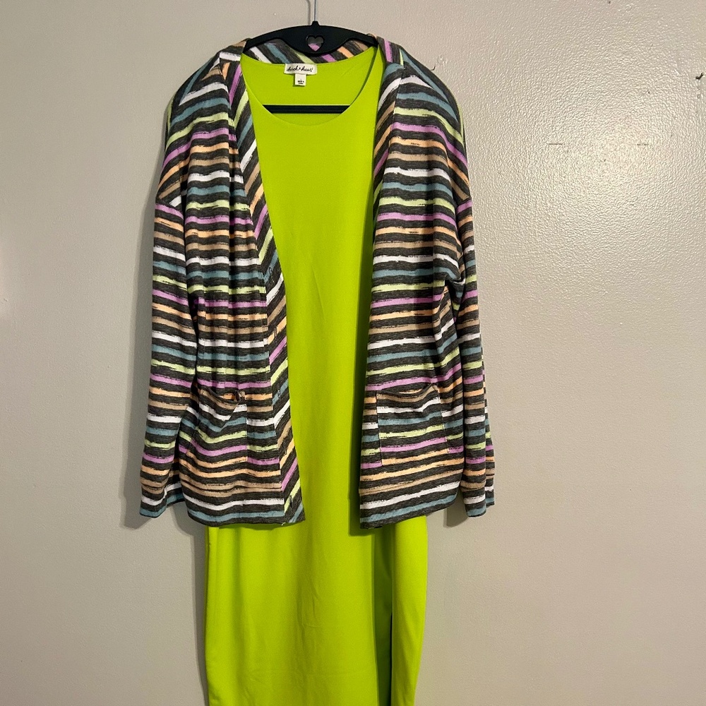 Neon Green Bodycon Dress